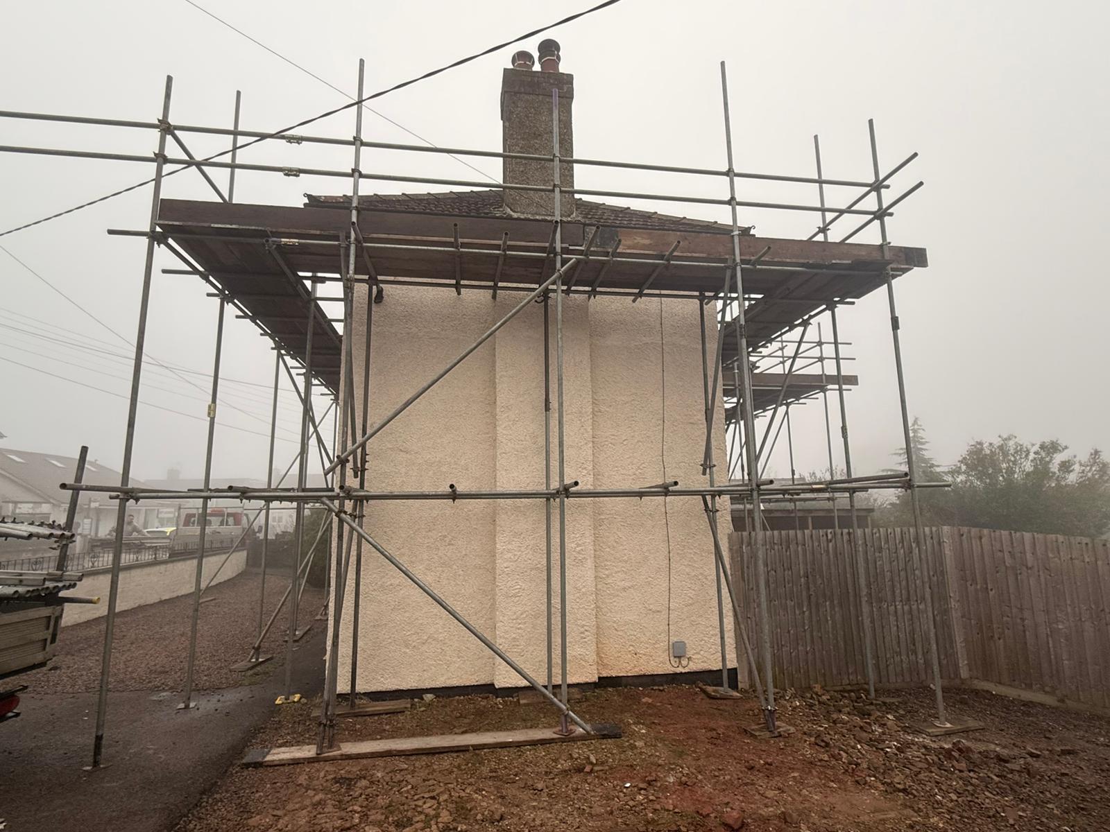 Cardiff Roofing Scaffolding 3